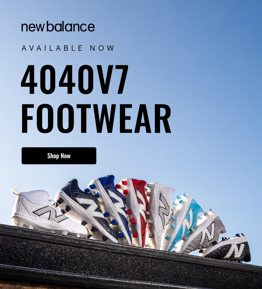 New Balance 4040v7 Baseball Footwear