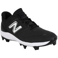 New Balance 3000v6 Men's Low Molded Baseball Cleats in Synthetic Black/White Size 10.5