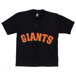 San Francisco Giants Majestic Youth Official Cool Base Jersey - Orange