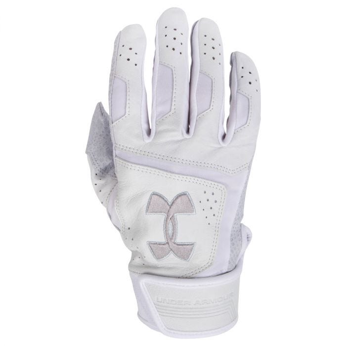 white under armour batting gloves