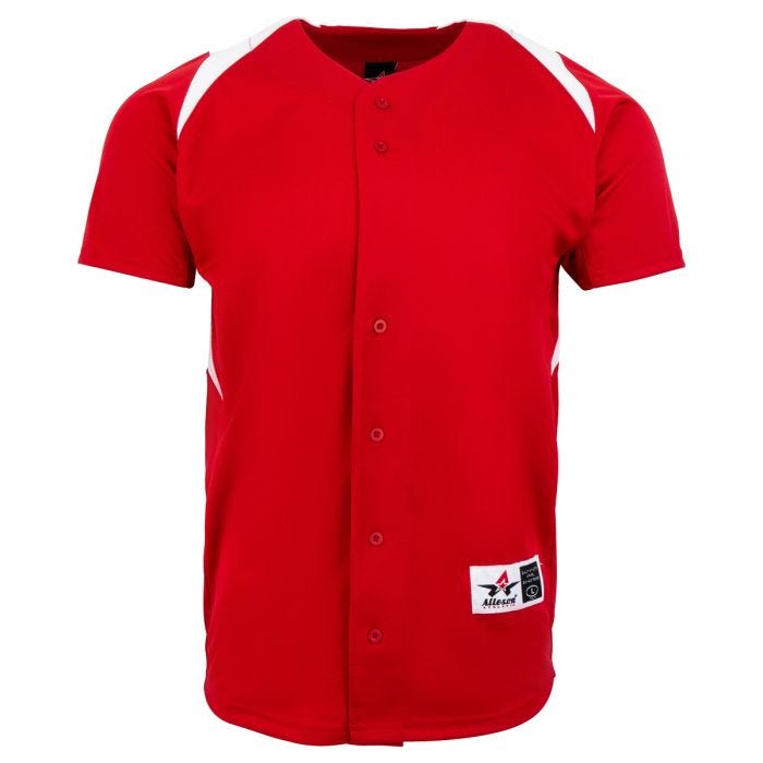 Alleson 527Y Full Button Youth Baseball Jersey