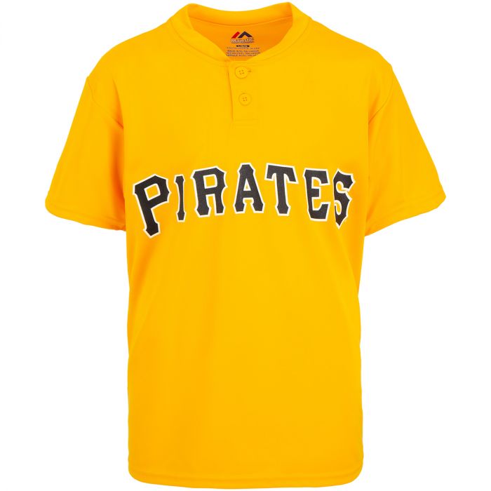 Majestic Cool Base 2-Button Youth Replica Jersey - Pittsburgh Pirates