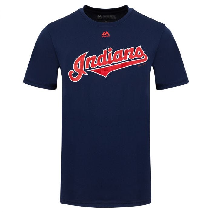 Cleveland Indians Majestic Cool Base Evolution Youth T-Shirt