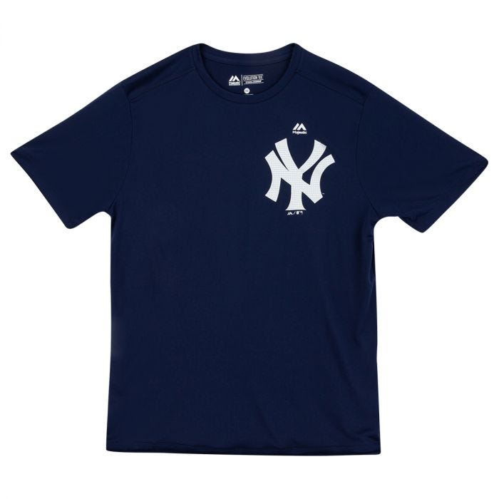 New York Yankees Majestic Cool Base Evolution Youth T-Shirt