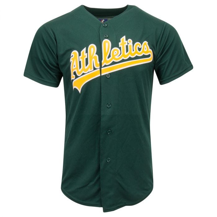 Oakland Athletics Majestic Cool Base Pro Style Adult Jersey