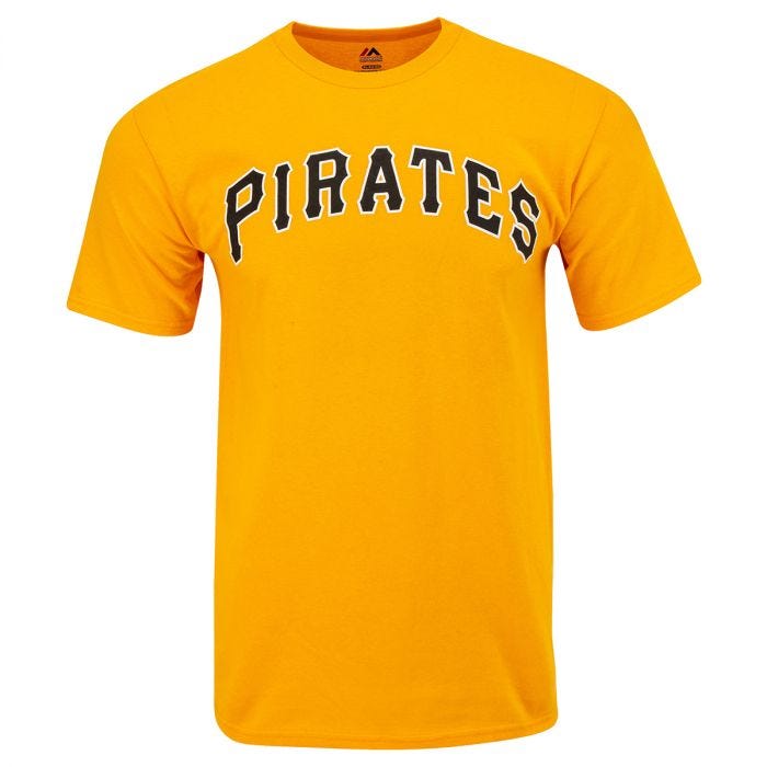 Pittsburgh Pirates Majestic MLB Youth Replica Crewneck T-Shirt