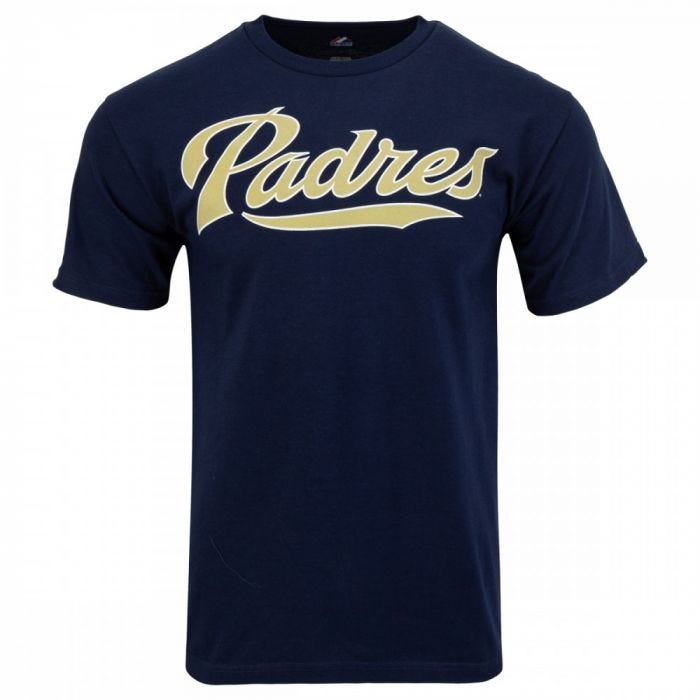 San Diego Padres Majestic MLB Youth Replica Crewneck T-Shirt