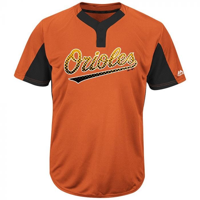 Majestic MAIY83 MLB Premier Youth Jersey - Baltimore Orioles
