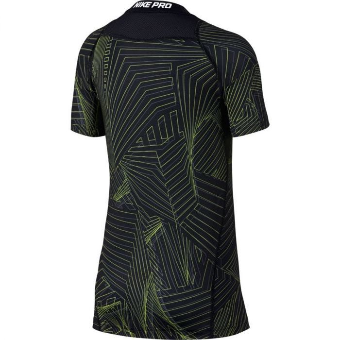 Nike Pro Boy's Short Sleeve Printed Training Shirt
