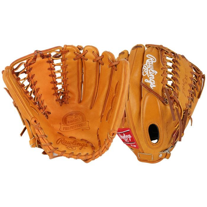 Rawlings 2022 Pro Preferred Mike Trout Model Baseball Glove, 12.75 inch,  Black, Right Hand Throw 