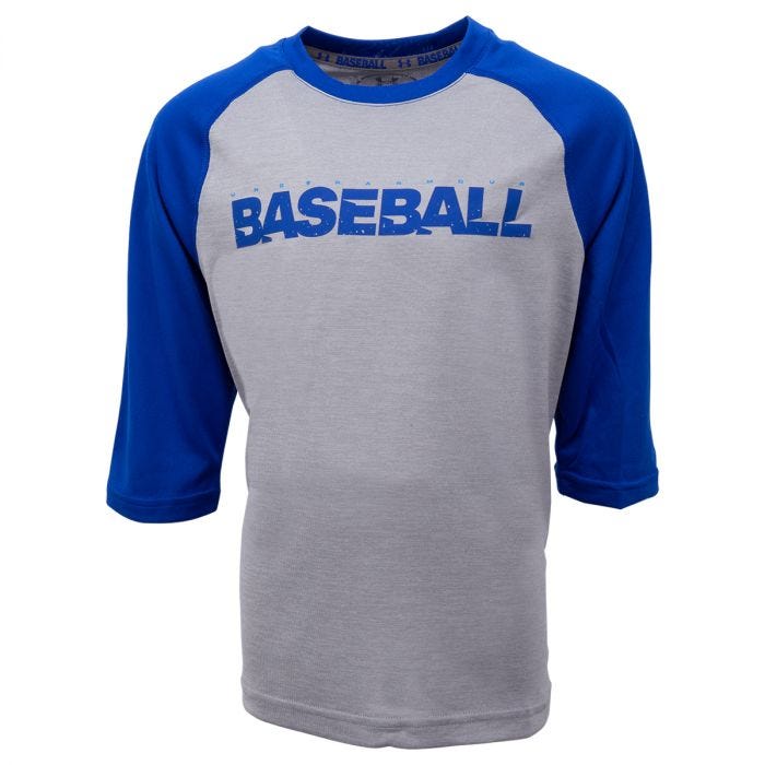Under Armour Bullpen Boy's Baseball 3/4 Sleeve Shirt