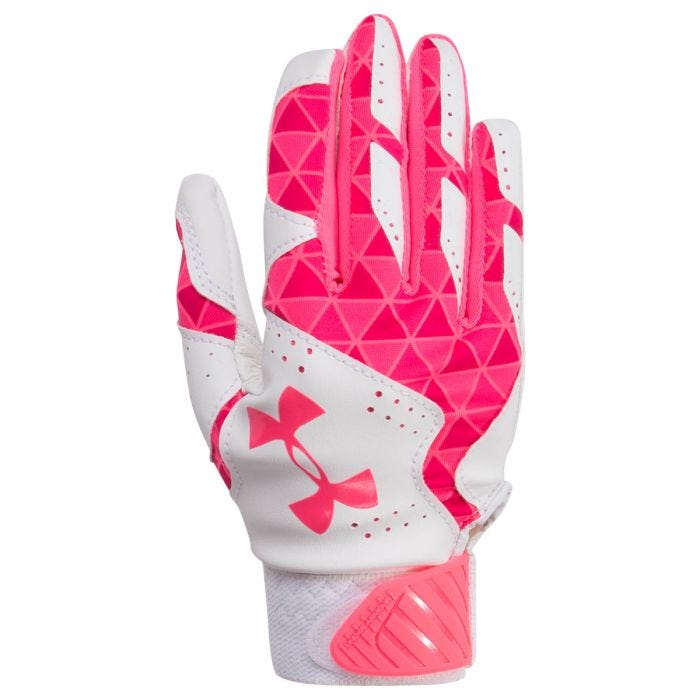 Under Armour Clean Up Girl's Softball Batting Gloves