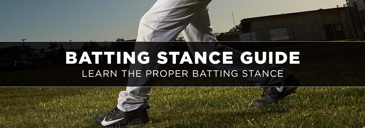 Proper Batting Stance for Baseball Players