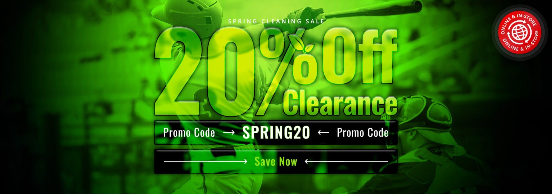 20% Off Clearance